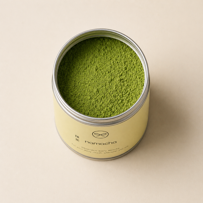 Japanse ceremoniële matcha poeder eerste oogst uji japan