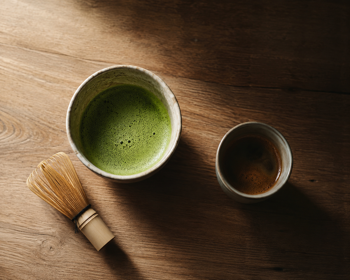 Waarom matcha een beter alternatief is voor koffie (voor de meeste mensen)