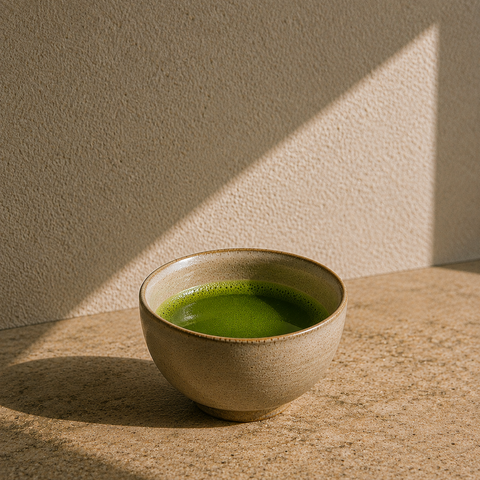 matcha namacha okumidori ceremonial latte